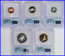 2006-S 10-Coin Silver Proof Set PR70DCAM ICG in First Commemorative Mint Box