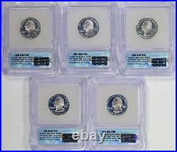 2006-S 10-Coin Silver Proof Set PR70DCAM ICG in First Commemorative Mint Box