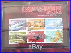 2006 Tuvalu Deadly Dangerous Red-Back Spider $1 Silver Proof 1oz Coin Box Coa