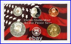 2006 United States Silver Proof Set with Box & COA