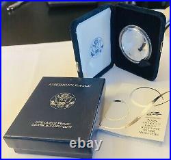 2006-W 1 oz Proof American Silver Eagle (withBox & COA). 