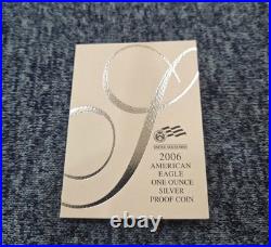 2006-W American Eagle One Ounce Proof Silver Bullion $1 Coin with Box & COA