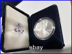 2006 W. Mint 1 oz Silver Proof Walking Liberty/American Eagle (withbox, OGP/COA)