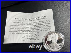 2006 W. Mint 1 oz Silver Proof Walking Liberty/American Eagle (withbox, OGP/COA)