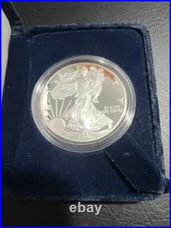 2006 W. Mint 1 oz Silver Proof Walking Liberty/American Eagle (withbox, OGP/COA)