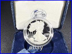 2006 W West Point 1 Oz. Silver American Eagle Dollar PROOF with COA + Original Box 2006 W West Point 1 Oz. Silver American Eagle Dollar PROOF with COA + Original Box