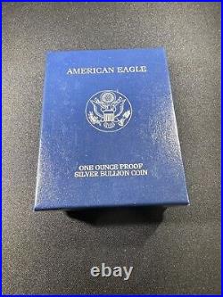 2006 W West Point 1 Oz. Silver American Eagle Dollar PROOF with COA + Original Box 2006 W West Point 1 Oz. Silver American Eagle Dollar PROOF with COA + Original Box