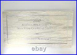 2007 Britannia 20th Anniversary Silver Proof One Pound Coin Set 6 Pieces in Box 2007 Britannia 20th Anniversary Silver Proof One Pound Coin Set 6 Pieces in Box