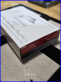 2007-S Silver Proof Set 14 Coins 90% Silver $1.85 FV Original Box & COA US Mint