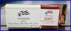 2007 United States Mint 14 Coin Silver Proof Set with COA & Box