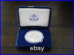 2007-W American Eagle Silver Proof with Box and COA