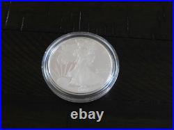 2007-W American Eagle Silver Proof with Box and COA