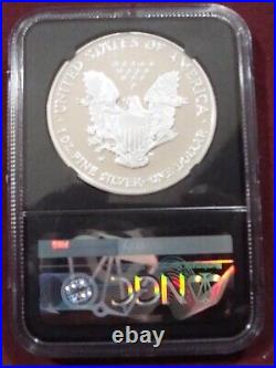 2007 W American Silver Eagle NGCX Proof 10 (70) VaultBox Series 4 withBox