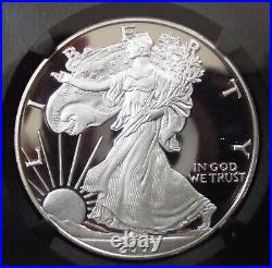 2007 W American Silver Eagle NGCX Proof 10 (70) VaultBox Series 4 withBox