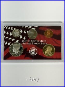 2008-S United States US Mint Silver Proof 14 Coin Set Box and COA