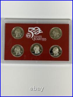 2008-S United States US Mint Silver Proof 14 Coin Set Box and COA