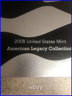2008 USMINT American Legacy Collection 15 Proof Coins in Display Case / OGP
