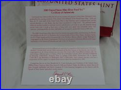 2009-S United States Mint Silver Proof Set with COA & Box 18 Coins 90%