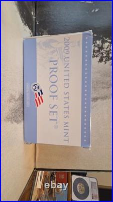 2009 United States Mint Proof Set OGP with Box & Certificate of Authenticity