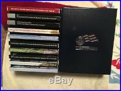 2010-2019 ATB Quarters Silver Proof Sets withBox & COA in Mint Storage Box