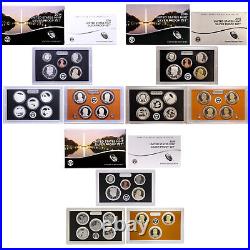 2010-2021 S Proof Set Run Box & COA 90% Silver US Mint 12 Sets 144 Coins