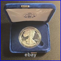 2010 American Eagle $1 Silver Proof Coin West Point One Ounce with Box & COA