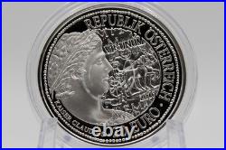 2010 Austria 20 Euro Silver Proof Coin Kaiser Claudius Virunum Box COA Bullion