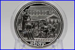 2010 Austria 20 Euro Silver Proof Coin Kaiser Claudius Virunum Box COA Bullion