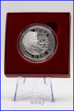 2010 Austria 20 Euro Silver Proof Coin Kaiser Claudius Virunum Box COA Bullion