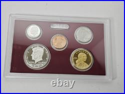 2010 Mint Silver Proof Set With Box And Coa