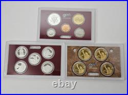 2010 Mint Silver Proof Set With Box And Coa