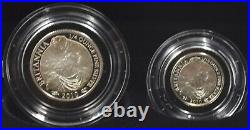 2010 Proof Silver Britannia Set Four Coins Royal Mint 999 Silver BOX + COA