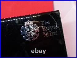 2010 Royal Mint UK 13 Coin Silver Proof Coin Set Box and COA