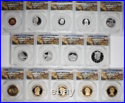 2010 S ANACS PR70 DCAM 14 Coin Silver Proof Set First Strike Series with Box 2010 S ANACS PR70 DCAM 14 Coin Silver Proof Set First Strike Series with Box