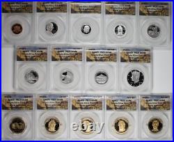 2010 S ANACS PR70 DCAM 14 Coin Silver Proof Set First Strike Series with Box 2010 S ANACS PR70 DCAM 14 Coin Silver Proof Set First Strike Series with Box