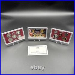 2010-S US Mint Silver Proof Set with COA & Box 14 Coins 90%