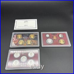 2010-S US Mint Silver Proof Set with COA & Box 14 Coins 90%