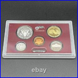 2010-S US Mint Silver Proof Set with COA & Box 14 Coins 90%