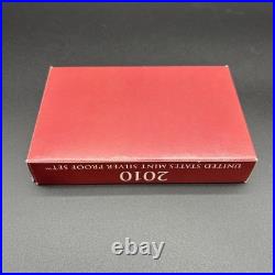 2010-S US Mint Silver Proof Set with COA & Box 14 Coins 90%