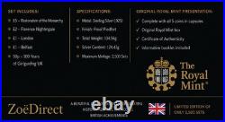 2010 UK Silver Proof PIEDFORT 5 Coin Set Box COA Ltd 2,500. LOW PRICE VGC