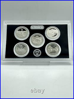 2011-2018 U. S. Silver Proof Sets 8 Sets WithBox and COA