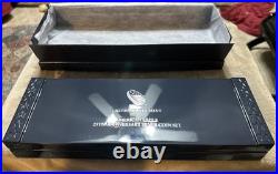 2011 P Reverse Proof Silver Eagle 5 Coin 25th Anniversary Set W Box/coa S W