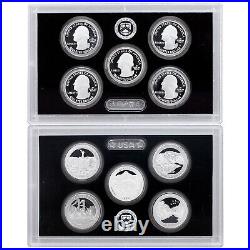 2011 S Proof Set 10 Pack 90% Silver Original Boxes & COA's US Mint 140 Coin Lot