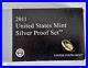 2011 S United States Mint Silver Proof Set 14 Coin Set with Box & COA