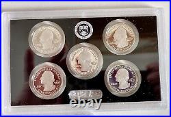 2011 S United States Mint Silver Proof Set 14 Coin Set with Box & COA