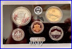 2011 S United States Mint Silver Proof Set 14 Coin Set with Box & COA