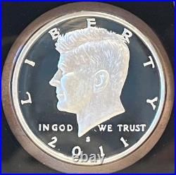 2011 S United States Mint Silver Proof Set With Box & COA