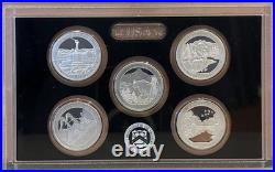 2011 S United States Mint Silver Proof Set With Box & COA