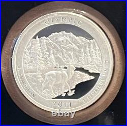 2011 S United States Mint Silver Proof Set With Box & COA