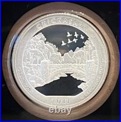 2011 S United States Mint Silver Proof Set With Box & COA